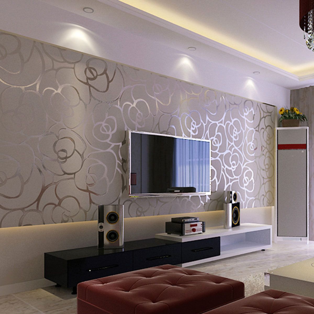 picture Which Type Of Wallpaper Is Best For Living Room brick wallpaper living room